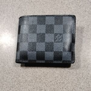 Louis Vuitton Graphite Checkered Key Holder
